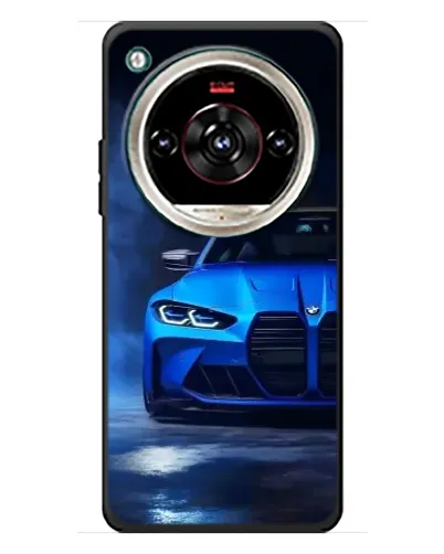 Чохол для ZTE Nubia Focus 2 Ultra з картинкою «Блакитна BMW M4»
