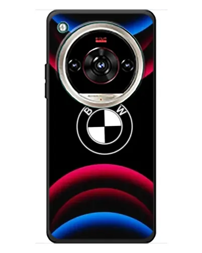 Чохол для ZTE Nubia Focus 2 Ultra з картинкою «Логотип BMW та неонові дуги»