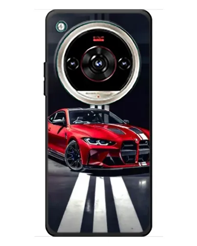 Чохол для ZTE Nubia Focus 2 Ultra з картинкою «Червона BMW на дорозі»