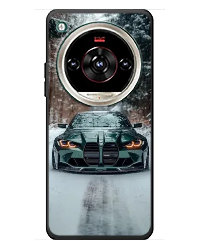 Чохол для ZTE Nubia Focus 2 Ultra з картинкою «BMW у зимовому лісі»