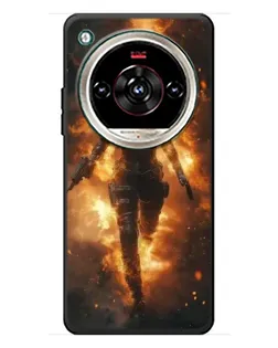 Чохол для ZTE Nubia Focus 2 Ultra з картинкою «BMW — швидкість у дощі»
