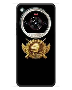 Чохол для ZTE Nubia Focus 2 Ultra з картинкою «PUBG — помаранчевий градієнт»