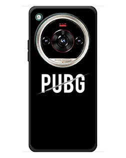 Чохол для ZTE Nubia Focus 2 Ultra з картинкою «PUBG — білий логотип»