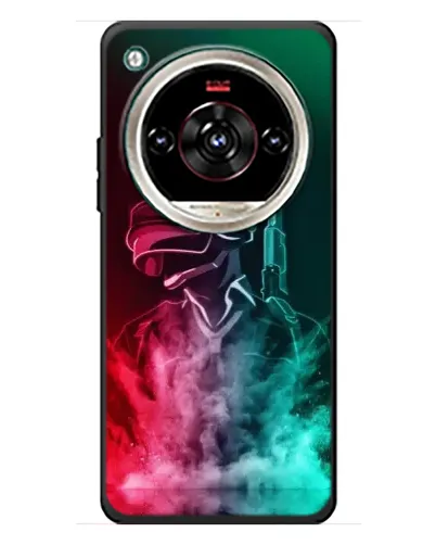 Чехол для ZTE Nubia Focus 2 Ultra с картинкой «PUBG — огненный воин» Чехол для ZTE Nubia Focus 2 Ultra с картинкой «PUBG — огненный воин»
