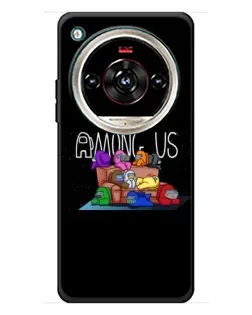 Чехол для ZTE Nubia Focus 2 Ultra с картинкой «Логотип Among Us»