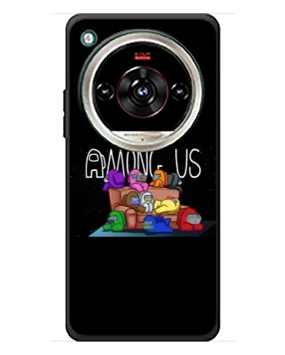 Чехол для ZTE Nubia Focus 2 Ultra с картинкой «Логотип Among Us» Чехол для ZTE Nubia Focus 2 Ultra с картинкой «Логотип Among Us»