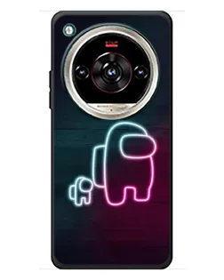 Чохол для ZTE Nubia Focus 2 Ultra з картинкою «Among Us неон-арт»