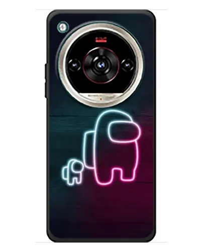 Чехол для ZTE Nubia Focus 2 Ultra с картинкой «Among Us неон-арт» Чехол для ZTE Nubia Focus 2 Ultra с картинкой «Among Us неон-арт»