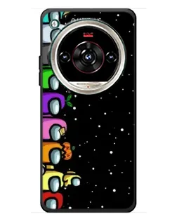 Чохол для ZTE Nubia Focus 2 Ultra з картинкою «Команда Among Us»