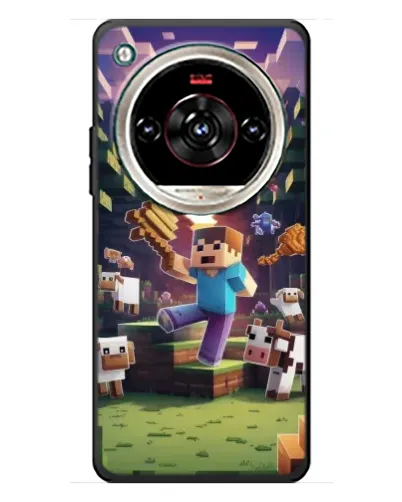 Чехол для ZTE Nubia Focus 2 Ultra с картинкой «Стив на ферме» Чехол для ZTE Nubia Focus 2 Ultra с картинкой «Стив на ферме»