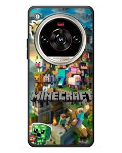 Чехол для ZTE Nubia Focus 2 Ultra с картинкой «Замок Minecraft» Чехол для ZTE Nubia Focus 2 Ultra с картинкой «Замок Minecraft»