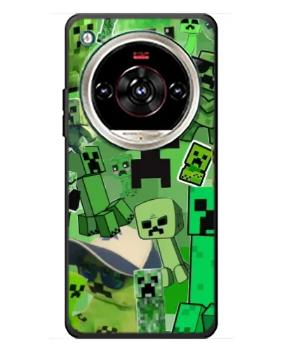 Чехол для ZTE Nubia Focus 2 Ultra с картинкой «Криперы Minecraft» Чехол для ZTE Nubia Focus 2 Ultra с картинкой «Криперы Minecraft»