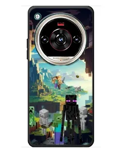 Чехол для ZTE Nubia Focus 2 Ultra с картинкой «Эндермен в лесу» Чехол для ZTE Nubia Focus 2 Ultra с картинкой «Эндермен в лесу»