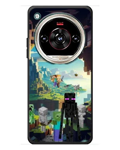 Чехол для ZTE Nubia Focus 2 Ultra с картинкой «Эндермен в лесу» Чехол для ZTE Nubia Focus 2 Ultra с картинкой «Эндермен в лесу»