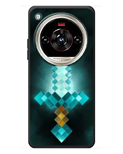 Чехол для ZTE Nubia Focus 2 Ultra с картинкой «Алмазный меч неон» Чехол для ZTE Nubia Focus 2 Ultra с картинкой «Алмазный меч неон»