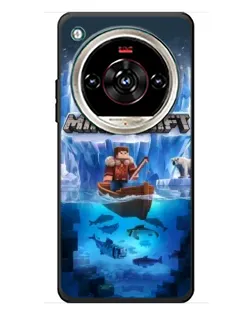 Чехол для ZTE Nubia Focus 2 Ultra с картинкой «Minecraft ледяной мир» Чехол для ZTE Nubia Focus 2 Ultra с картинкой «Minecraft ледяной мир»