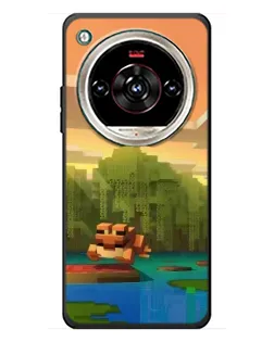 Чехол для ZTE Nubia Focus 2 Ultra с картинкой «Майнкрафт закат солнца» Чехол для ZTE Nubia Focus 2 Ultra с картинкой «Майнкрафт закат солнца»