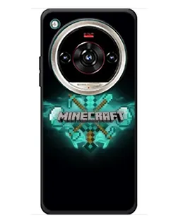 Чехол для ZTE Nubia Focus 2 Ultra с картинкой «Minecraft Diamond лого» Чехол для ZTE Nubia Focus 2 Ultra с картинкой «Minecraft Diamond лого»