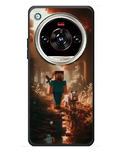 Чехол для ZTE Nubia Focus 2 Ultra с картинкой «Стив в лесу» Чехол для ZTE Nubia Focus 2 Ultra с картинкой «Стив в лесу»