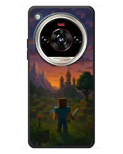 Чехол для ZTE Nubia Focus 2 Ultra с картинкой «Стив у башни» Чехол для ZTE Nubia Focus 2 Ultra с картинкой «Стив у башни»