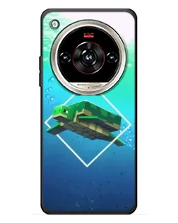 Чехол для ZTE Nubia Focus 2 Ultra с картинкой «Черепаха Minecraft» Чехол для ZTE Nubia Focus 2 Ultra с картинкой «Черепаха Minecraft»