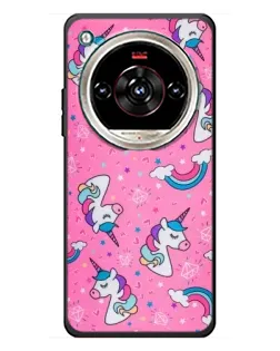 Чехол для ZTE Nubia Focus 2 Ultra с картинкой «Unicorn паттерн розовый» Чехол для ZTE Nubia Focus 2 Ultra с картинкой «Unicorn паттерн розовый»