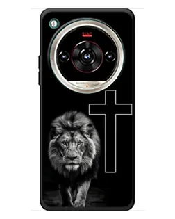 Чохол для ZTE Nubia Focus 2 Ultra з картинкою «Лев та Хрест» Чохол для ZTE Nubia Focus 2 Ultra з картинкою «Лев та Хрест»