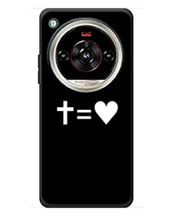 Чохол для ZTE Nubia Focus 2 Ultra з картинкою «Хрест та Серце» Чохол для ZTE Nubia Focus 2 Ultra з картинкою «Хрест та Серце»