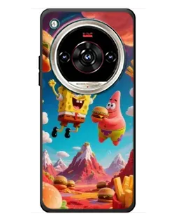 Чохол для ZTE Nubia Focus 2 Ultra з картинкою «Космічний фастфуд»