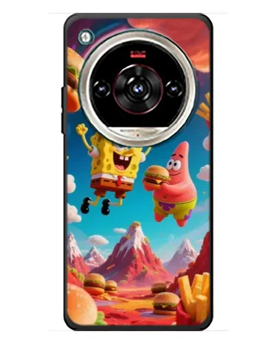 Чехол для ZTE Nubia Focus 2 Ultra с картинкой «Космический фастфуд» Чехол для ZTE Nubia Focus 2 Ultra с картинкой «Космический фастфуд»