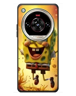 Чохол для ZTE Nubia Focus 2 Ultra з картинкою «Губка Боб стрибає»