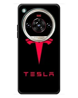 Чохол для ZTE Nubia Focus 2 Ultra з картинкою «Tesla Red Logo»