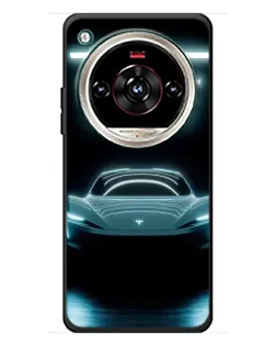Чохол для ZTE Nubia Focus 2 Ultra з картинкою «Tesla в неоні»