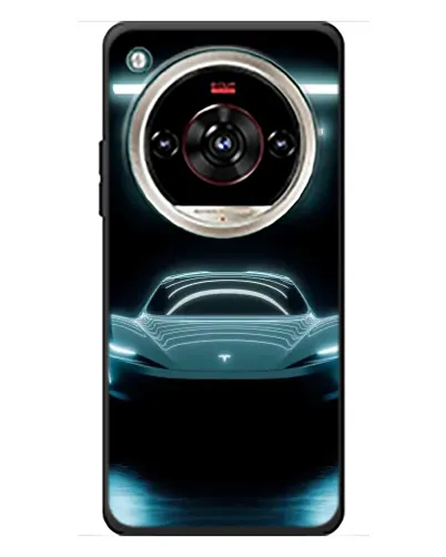 Чехол для ZTE Nubia Focus 2 Ultra с картинкой «Tesla в неоне» Чехол для ZTE Nubia Focus 2 Ultra с картинкой «Tesla в неоне»