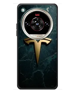 Чохол для ZTE Nubia Focus 2 Ultra з картинкою «Мармурова Tesla Gold»