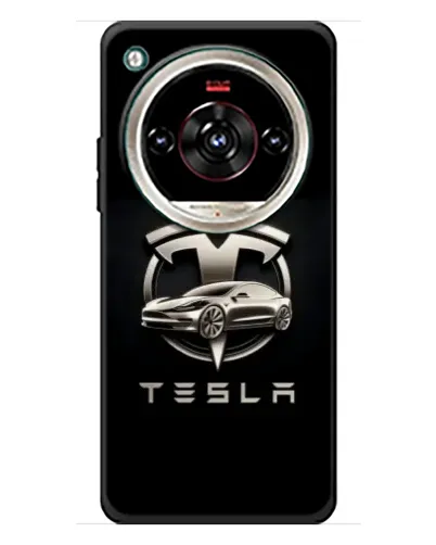 Чехол для ZTE Nubia Focus 2 Ultra с картинкой «Tesla — серебристое авто» Чехол для ZTE Nubia Focus 2 Ultra с картинкой «Tesla — серебристое авто»