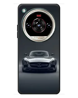 Чохол для ZTE Nubia Focus 2 Ultra з картинкою «Mercedes на чорному»
