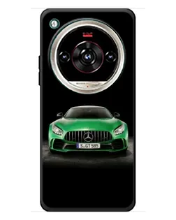Чохол для ZTE Nubia Focus 2 Ultra з картинкою «Mercedes — неоновий лого»