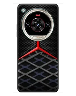 Чохол для ZTE Nubia Focus 2 Ultra з картинкою «Mercedes Carbon Grid»