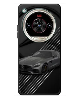 Чохол для ZTE Nubia Focus 2 Ultra з картинкою «Mercedes AMG — графіка»