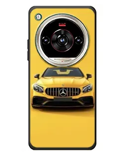 Чохол для ZTE Nubia Focus 2 Ultra з картинкою «Жовтий Mercedes GT»