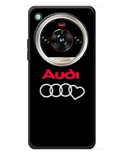 Чохол для ZTE Nubia Focus 2 Ultra з картинкою «Логотип Audi Heart»