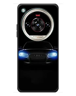 Чохол для ZTE Nubia Focus 2 Ultra з картинкою «Audi в неоні»