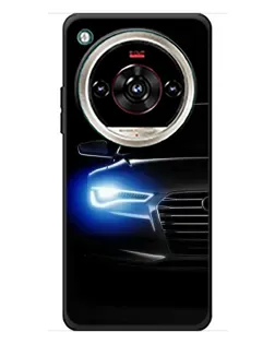 Чохол для ZTE Nubia Focus 2 Ultra з картинкою «Неоновий погляд Audi»
