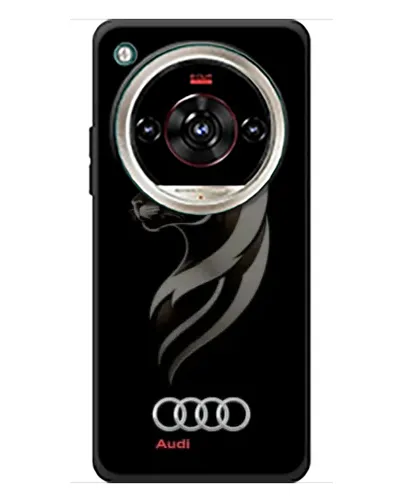 Чохол для ZTE Nubia Focus 2 Ultra з картинкою «Графіка — пантера та Audi»