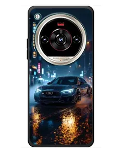 Чохол для ZTE Nubia Focus 2 Ultra з картинкою «Нічне місто та Audi»