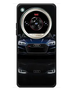 Чохол для ZTE Nubia Focus 2 Ultra з картинкою «Audi — нічне відображення»