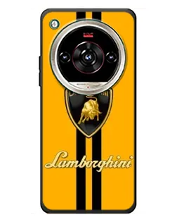 Чехол для ZTE Nubia Focus 2 Ultra с картинкой «Lamborghini Stripe желтый»