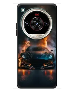 Чохол для ZTE Nubia Focus 2 Ultra з картинкою «Lamborghini димна естетика»