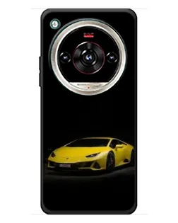 Чохол для ZTE Nubia Focus 2 Ultra з картинкою «Lamborghini жовтий акцент»
